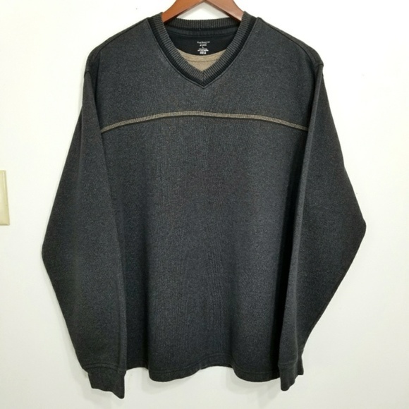 Van Heusen Black Longsleeve Sweatshirt - Picture 1 of 4